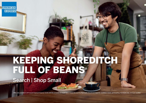 Small Business Saturday (UK) Keeping Shoreditch Full Of Beans