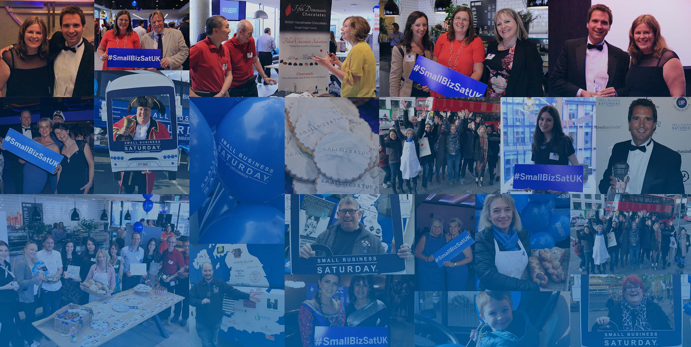 Small Business Saturday UK - 2016 Collage